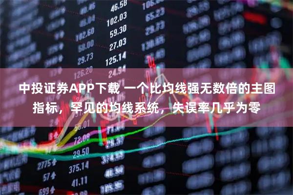 中投证券APP下载 一个比均线强无数倍的主图指标,罕见的均线系统,失误率几乎为零